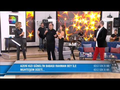 Azeri Kızı Günel & Rahman - Bu Gece (Gülben/Show TV/12.02.2014)