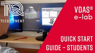 VDAS e-lab Quick Start Guide for Students - HOW TO DOWNLOAD, INSTALL AND CONNECT