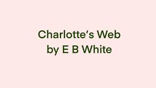 Chapter 18 Charlottes Web
