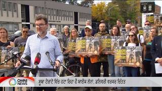 Ontario Begins Removing Bike Lanes, Delivery Riders Worried | OMNI Punjabi