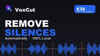 How to Remove Silence from Audio & Video Automatically (Fast & Offline) | VoxCut screenshot 5