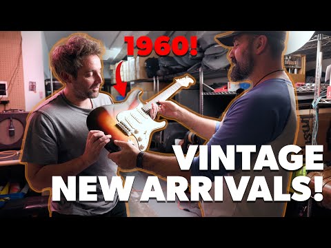 5 INCREDIBLE Vintage Guitar New Arrivals!!