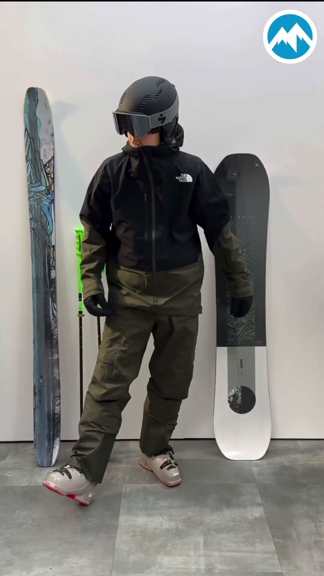 どっちを選ぶ？【ザ・ノース・フェイスPOWDER GUIDE LIGHT JACKET 23