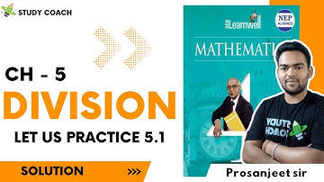 class 4 Division CH-5 learnwell mathematics | #study_coach