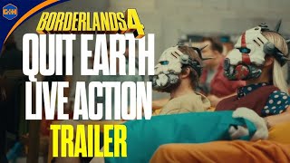 Borderlands 4 | Quit Earth Live Action Trailer | PS5 Games | GaminG HuB