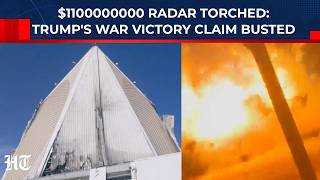 On Cam: US' $1100000000 Radar Burnt To A Crisp In Iranian Barrage: Trump's War Victory Claim Busted