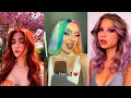 Hair transformations I watch now that school is over.... 🚫🎒📚