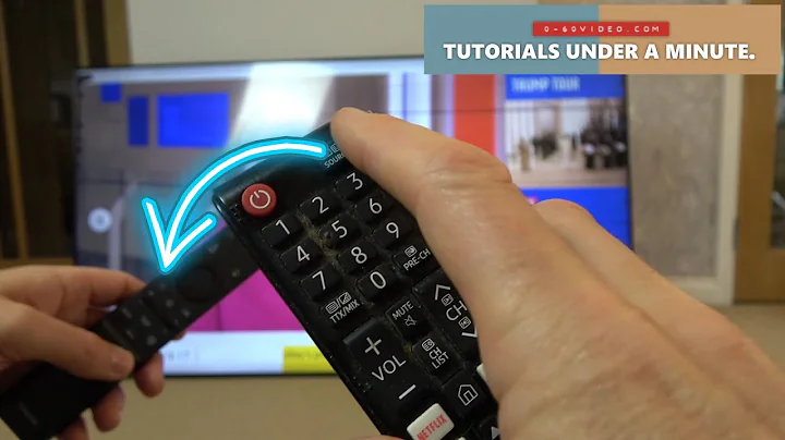 How to find TV source input on new Samsung Remote Control