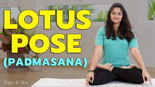 Padmasana for Beginners | Learn Lotus Pose Safely Without Knee Pain