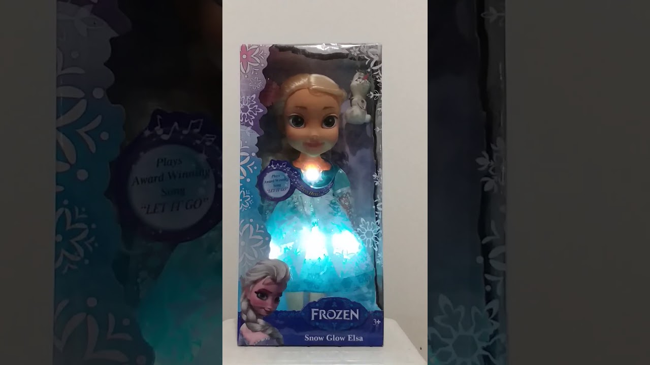 muñeca frozen musical
