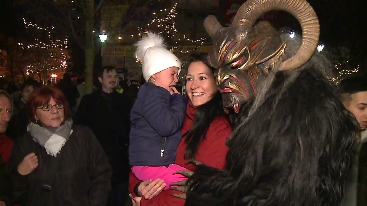 Kralupy TV: Městem prošli čerti Krampusáci (5. 12. 2022)