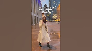 How to walk on heels. #elegance #fashion #elegancetips