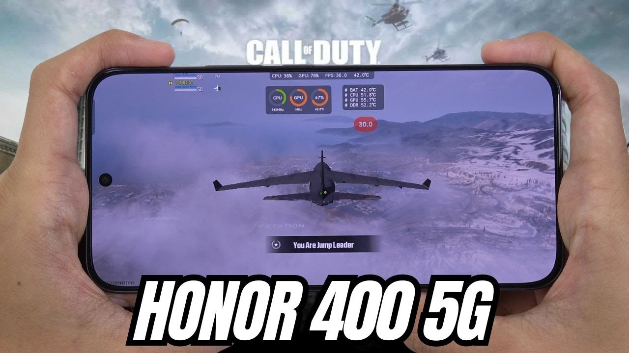 Honor 400 test game Call of Duty Warzone Mobile | Snapdragon 7 Gen 3