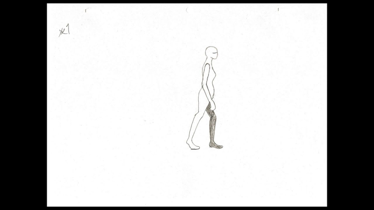 Timing test for walk animation - YouTube