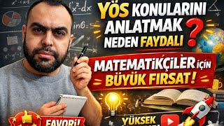 Bir Matematikçi Için Yös Konularını Anlatmak Neden Faydalı?