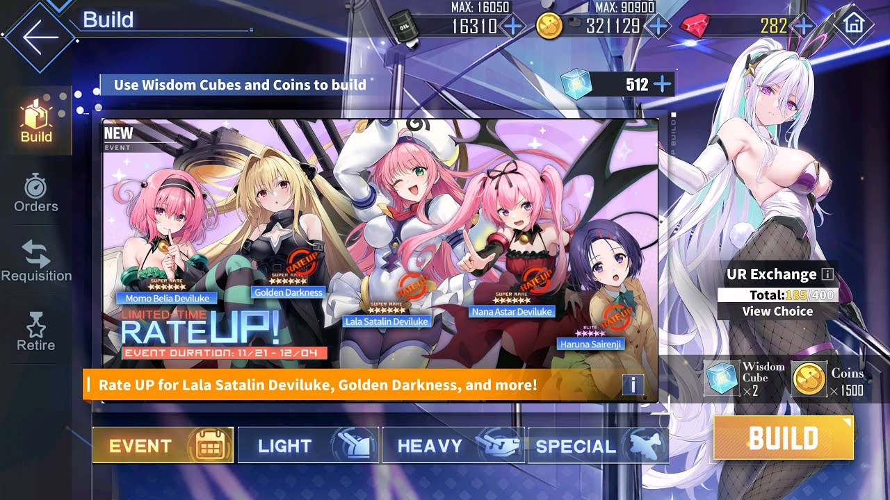 Azur Lane: New [Dangerous Inventions Incoming!] Collab Event 50 Time ...