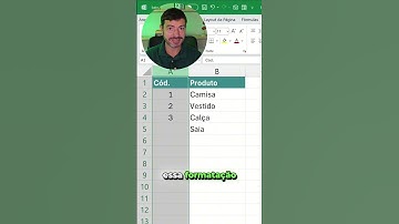 Como colocar zeros antes de um número no #excel