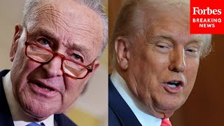 FULL REMARKS: Schumer Defends About-Face On Supporting Trump-Backed CR To Avert Government Shutdown