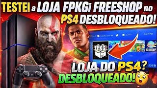 Testei A Loja Fpkgi Freeshop No Ps4 Desbloqueado Vale A Pena Em 2026?