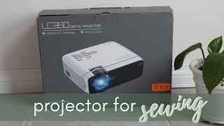 What is a projector for sewing @sewingfromscratch