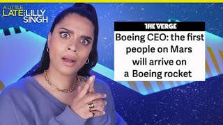 The Pros and Cons of Colonizing Mars | A Little Late with Lilly Singh