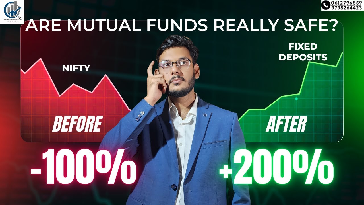 SIP Kitni Safe? Mutual Funds ka Sach! | FD vs MF vs Inflation