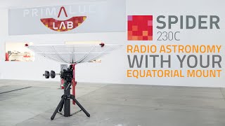 Turn your EQ mount into a radio telescope!