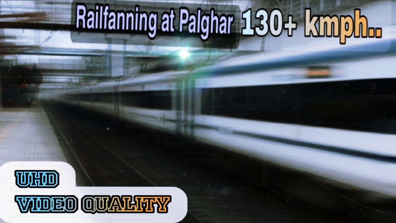 Vande Bharat+ Tejas + Rajdhani+ Duronto, 130+ km/hr mega skips compilation captured at Palghar,WR..!