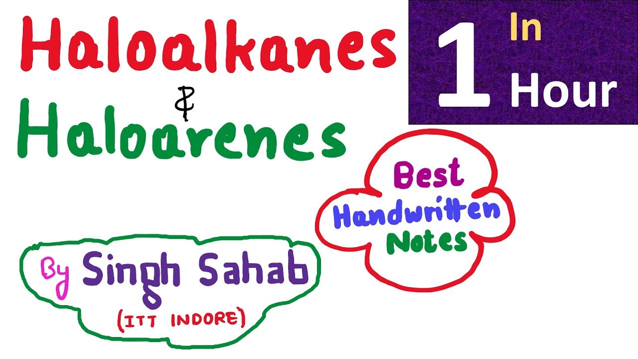 Haloalkanes & Haloarenes  in one shot | Organic Chemistry class 12  NCERT | JEE Mains | NEET  |