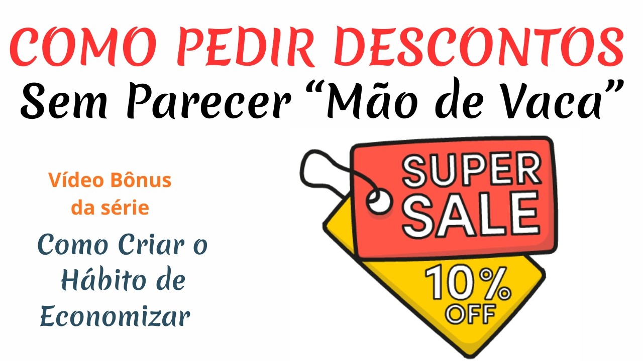 ⚡COMO PEDIR DESCONTO - Sem Parecer 