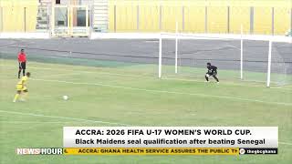 ACCRA: BLACK MAIDENS QUALIFIES TO FIFA U-17 WOMEN'S WORLD CUP