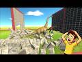 Which Dinosaur Can Win the Race Through Blocks? Animal Revolt Battle Simulator