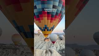 IG vs Reality 😅 #cappadocia #turkey #keliones #hotairballoon #göreme #traveling #shorts