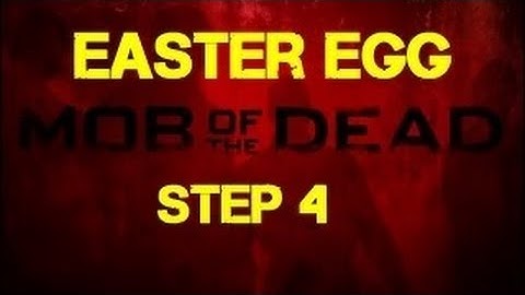 BO2 - MOB OF THE DEAD - Easter Egg - How To Get The - Rope