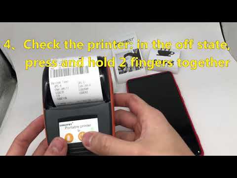 How to use GOOJPRT PT-210 Portable Thermal Printer ?