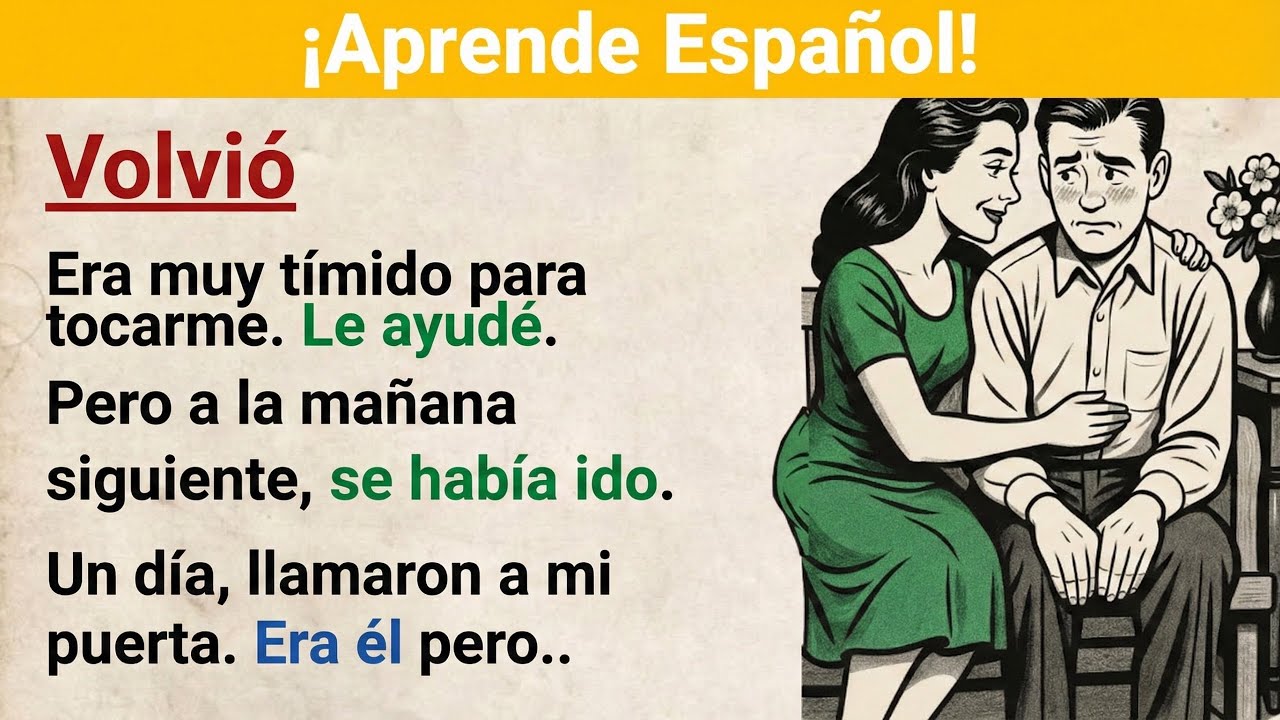 Learn Spanish Through Stories | Level B1 | The Shy Roommate