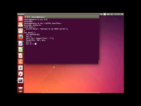 Buffer overflow bug on the stack