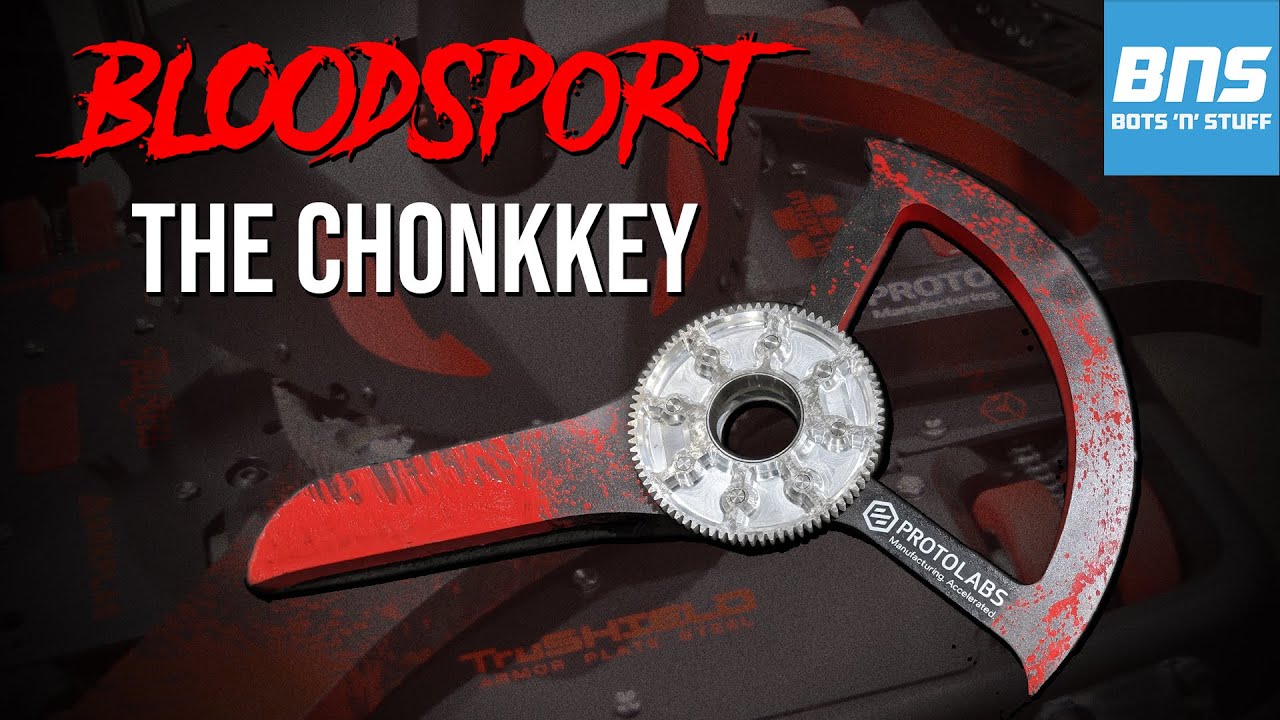 The ChonkKey - Battlebots WCVII Blade Design