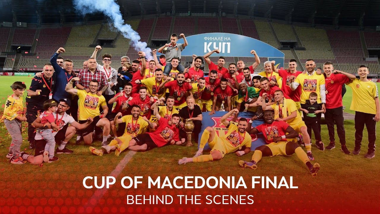 🏆 FK Makedonija GP Cup of Macedonia 2022 Winners | Behind The Scenes 🎥