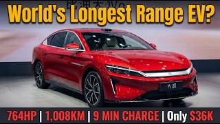 BYD Han First Look: 1,008km D-Class Flagship at $37,000!