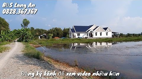 Nhà Vườn Long An | Đất Trồng Cây Ăn Trái View Sông Tuyệt Đẹp Tại Thủ Thừa