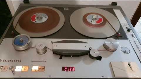Telefunken M15A Studio Tape Recorder