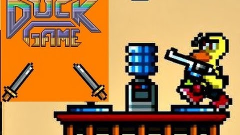 Duck Game|Sword Fight (Not Really)