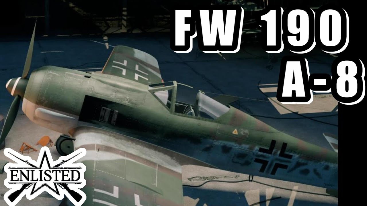 248 高速高火力のFw190！ しかし弱点が大きすぎる……【ENLISTED