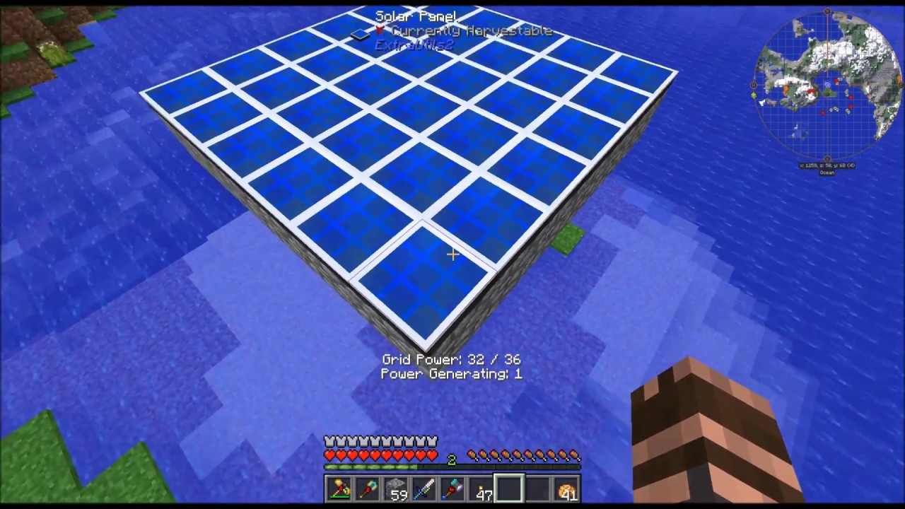 Minecraft Direwolf20 Ep7 Angel Ring & Grid Power - YouTube