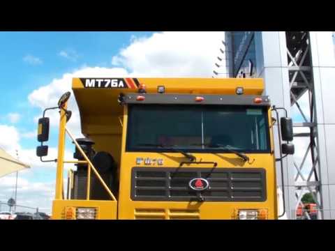 Карьерный самосвал LGMG MT76a обзор