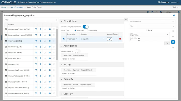 Using Aggregation in Logic Extensions