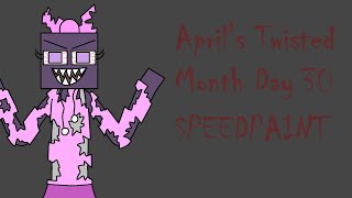 April's Twisted Month Day 30: Ender Polly and Queen Enderina (SPEEDPAINT)