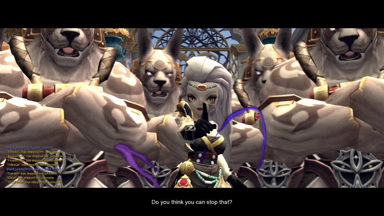 Dragon Nest A - Rune Dragon Nest Begin Cutscene