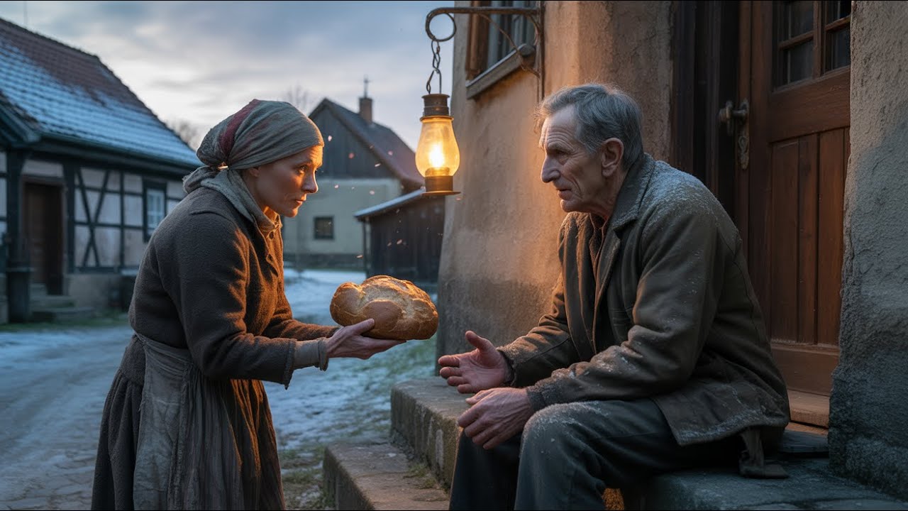 Eine arme Frau gab einem Fremden ihr letztes Brot – und erbte später sein riesiges Vermögen